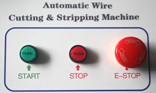 MCS 310 - Physical emergency stop button for safety assurance